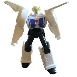 Hasbro 2016 McDonald’s Happy Meal Toy Transformers Strongarm Figure White Black